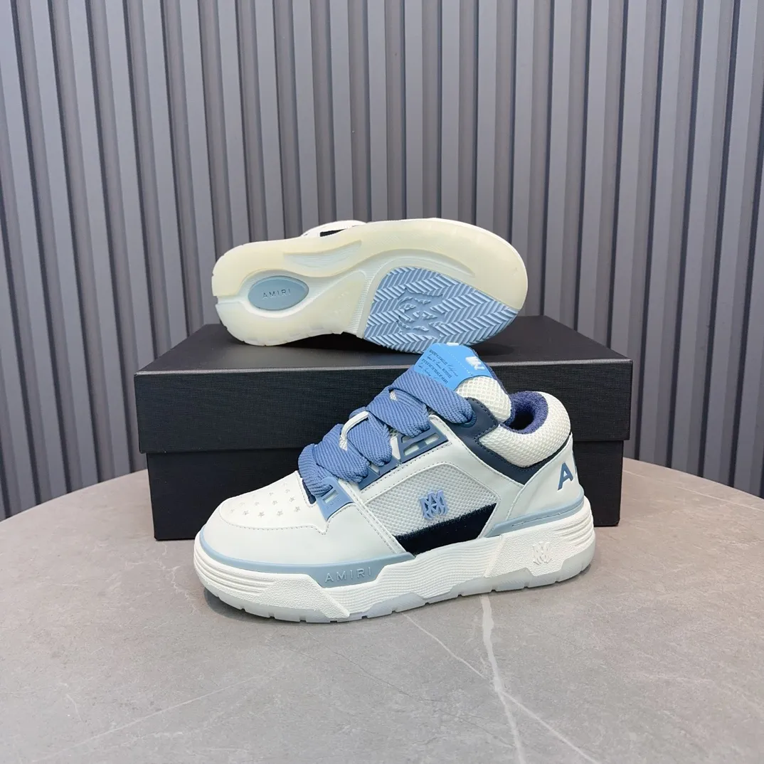 Men's shoes 💰660💰 AMIRI AMIRI trendy brand hot sale 🔥 Available all year round, couples 💑 Official website synchronization Imported fabrics 1⃣️ vs 1⃣️ replica, original factory special original sole, 35-45 (45. non-refundable)